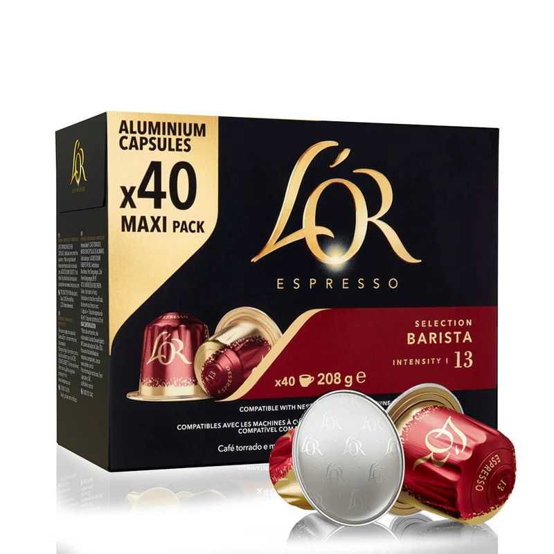 кафе L'OR Espresso BARISTA 40бр капсули внос Италия