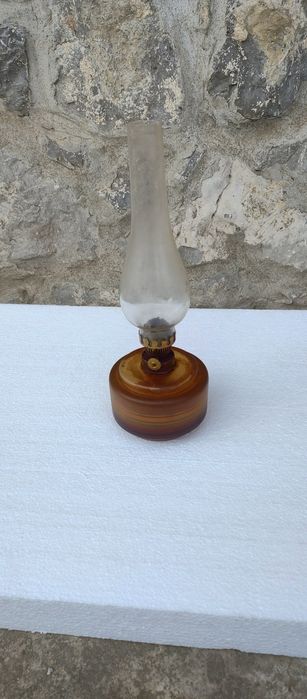 Lampa veche pe petrol/gas lampant
