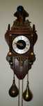 Ceas mecanic vintage pendul olandez