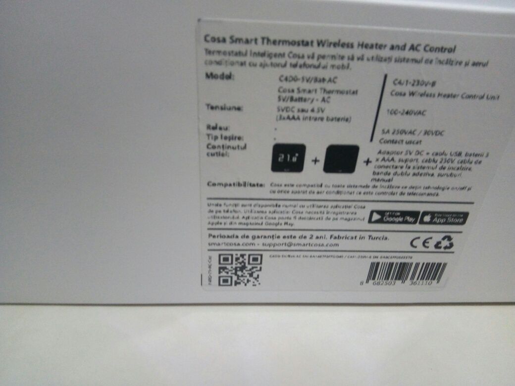 Thermostat smart COSA nou