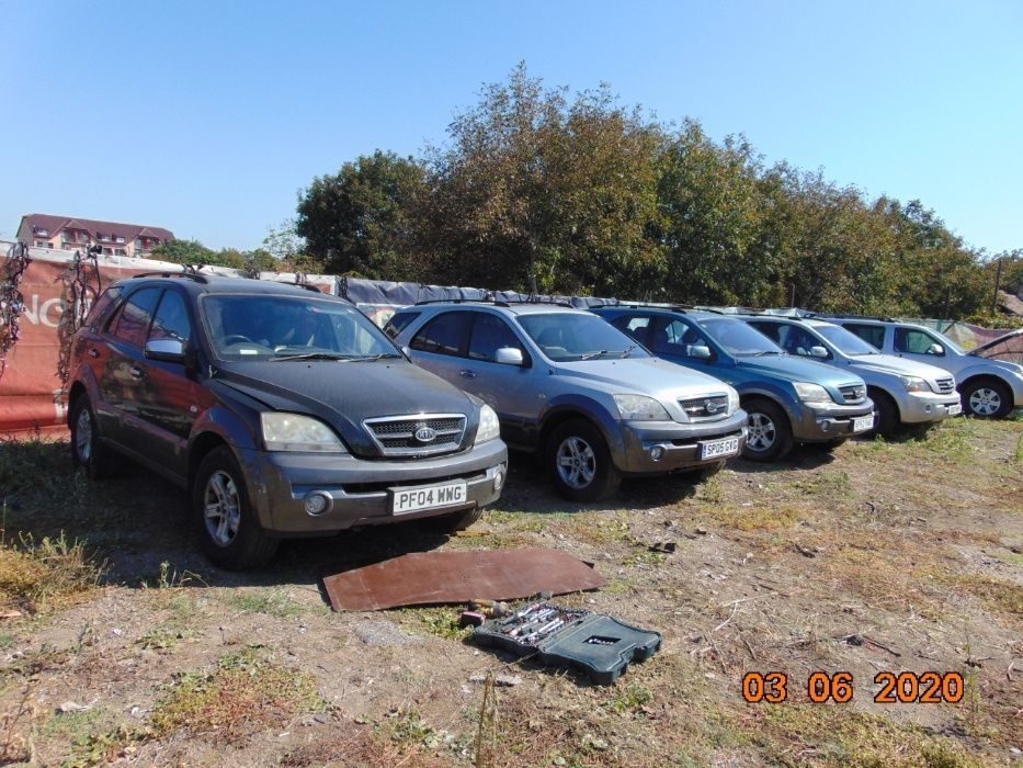 Dezmembrez Kia Sorento 2002-2009 2.5crdi 140hp 170hp facelift manual