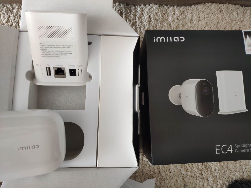 Нова Охранителна соларна  Camera Xiaomi IMILAB EC4 с подарък