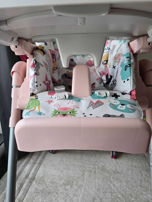 Стол за хранене Peg Perego - Prima Pappa Follow Me, Super Girl