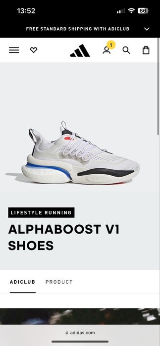 Adidas Alphaboost V1