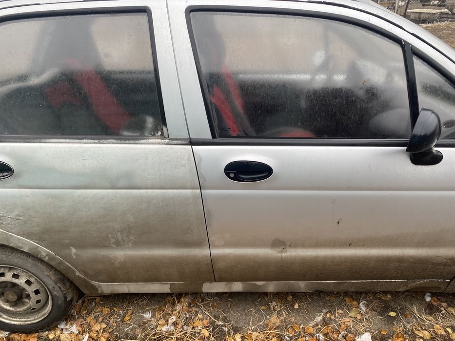 Матиз серый на ходу