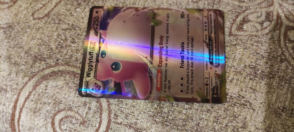 Покемон карта Wigglytuff