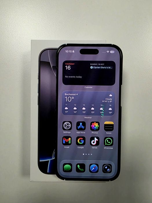 iPhone 16 Pro – 128 GB – Black Titanium