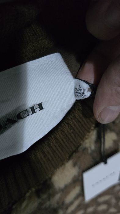 Пуловер Coach original