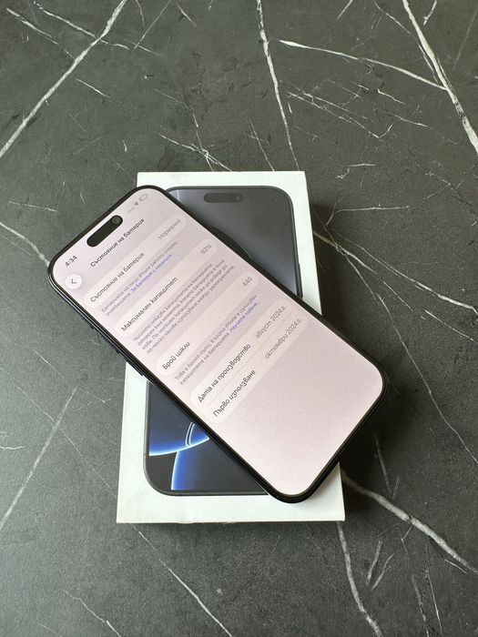 IPhone 16 Pro 128GB Black Titanium