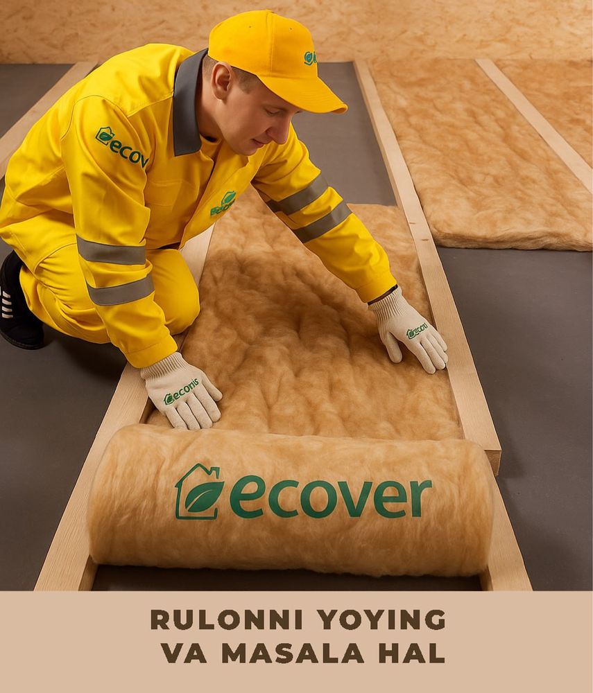 Ecover минеральная вата, минвата, теплоизоляция, стекловата