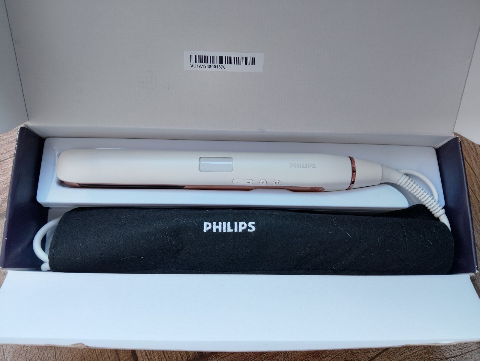 Преса и сешоар filips moistureprotect straightener