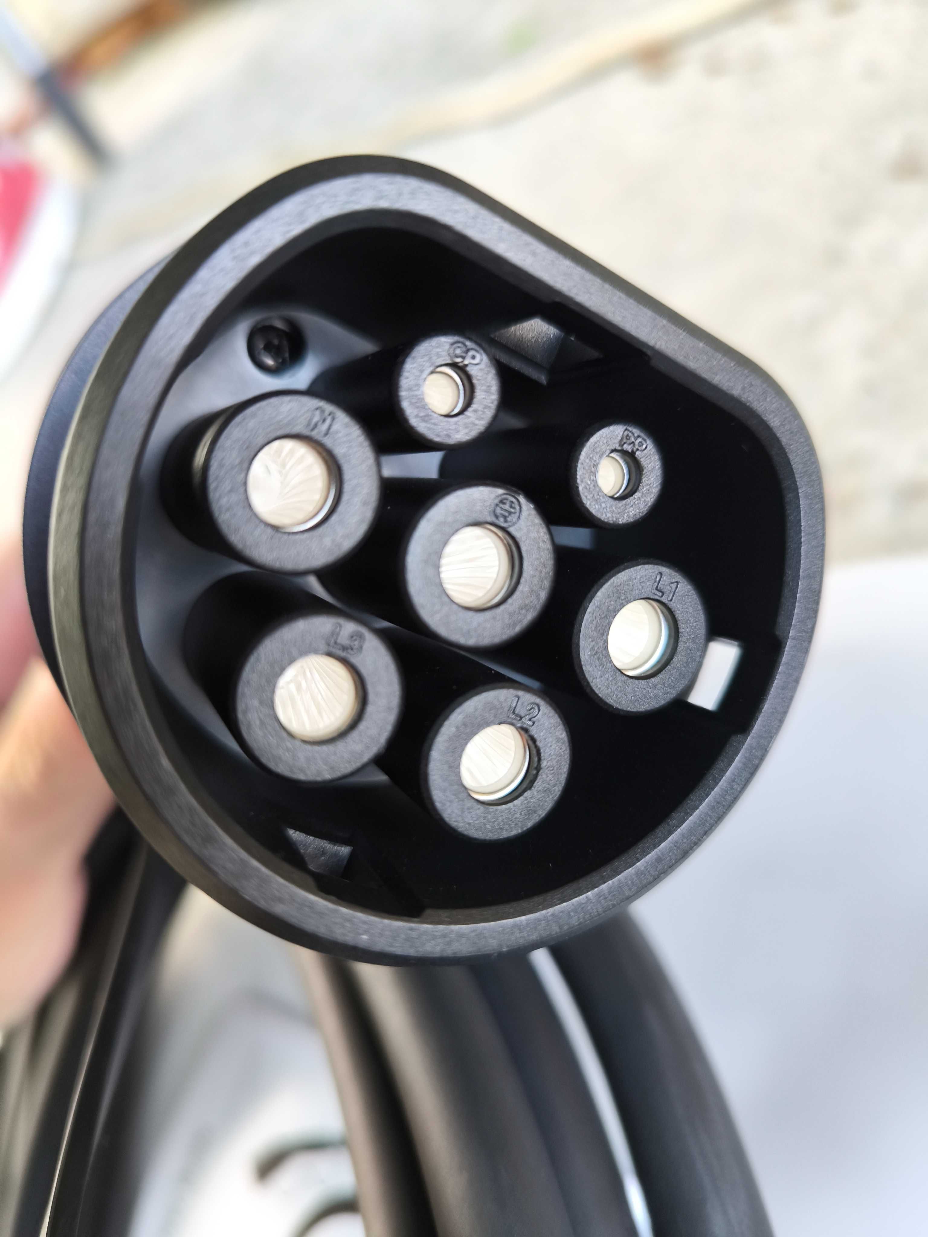 Кабел за зарядна станция електромобил Тип 2 11kW дължина 5м