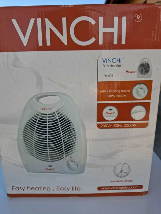 Aeroterma Electrica cu ventilator Vinchi 2000W