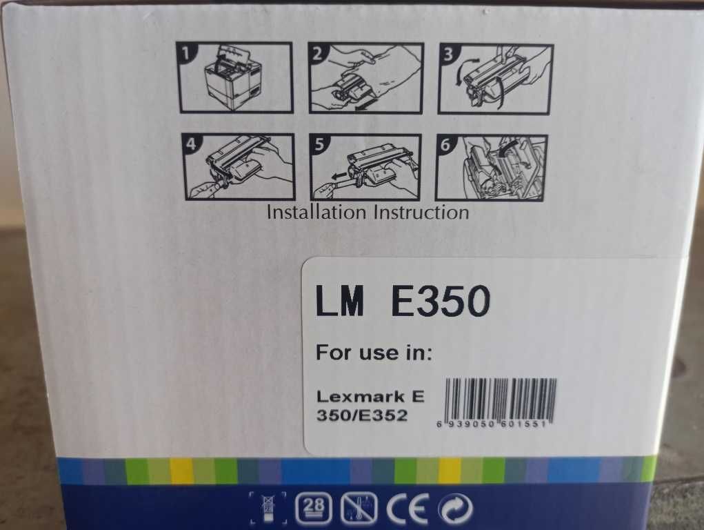 Продавам тонер касета за принтер Lexmark E 350 d