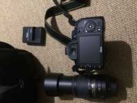 Vand aparat foto Nikon D3100 cu doua obiective DX 18-55mm si DX 55-300