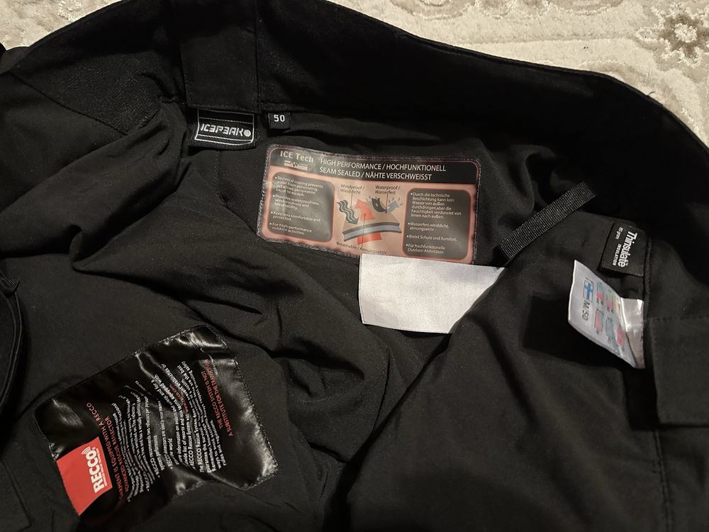Vand pantaloni ski ICEPEAK negri marimea 50 (M)