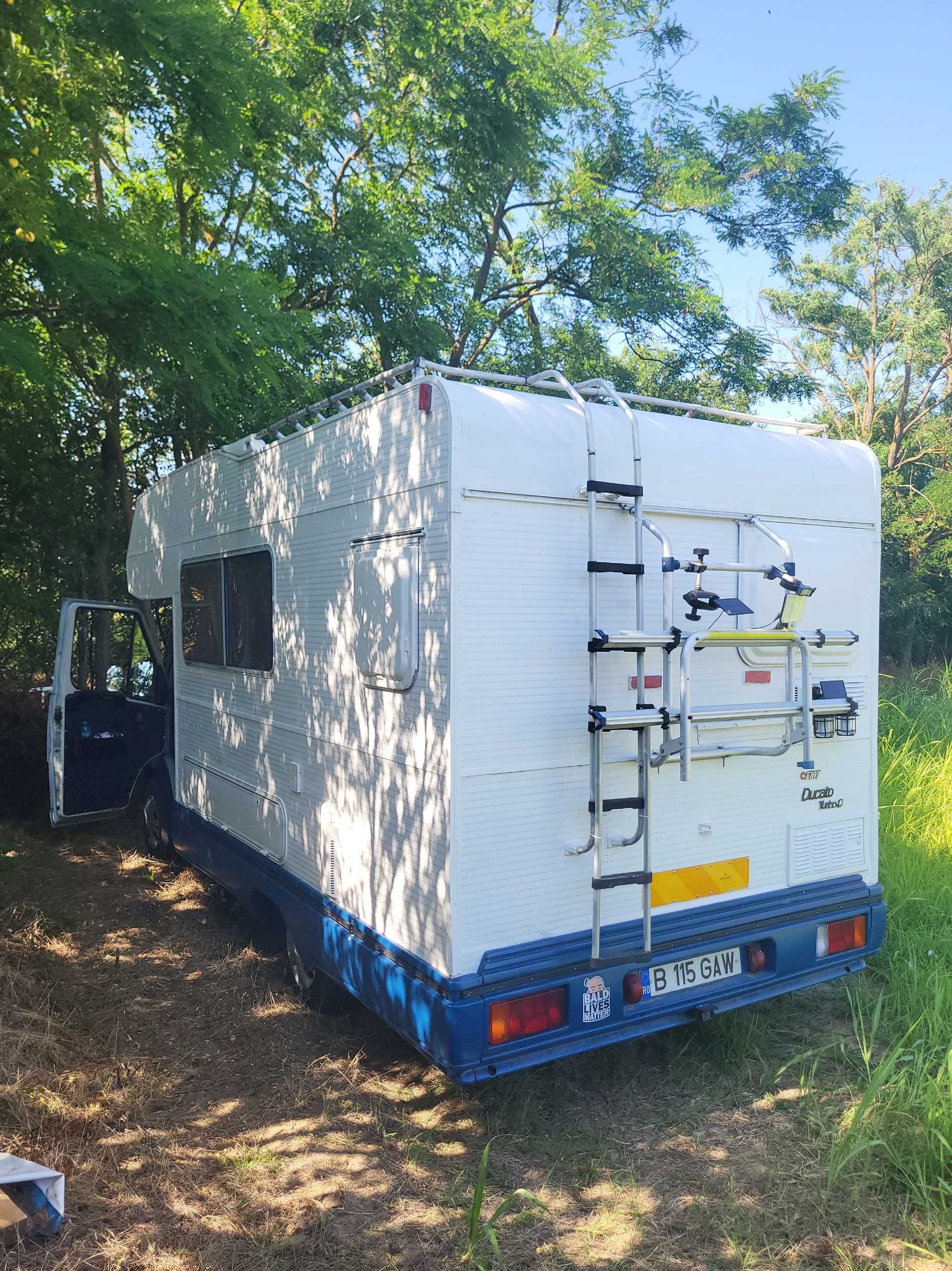 Fiat Ducato Autorulotă 1989 – Complet Off-Grid, Recondiționată!