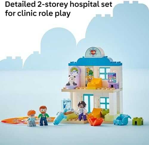 Ново LEGO DUPLO Комплект Доктор 10449 - Идеален подарък 2+ години Лего