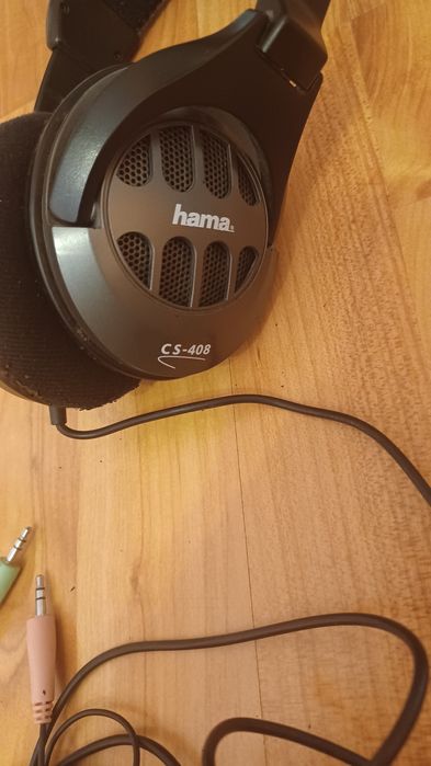 Căști Hama cu microfon si Panasonic