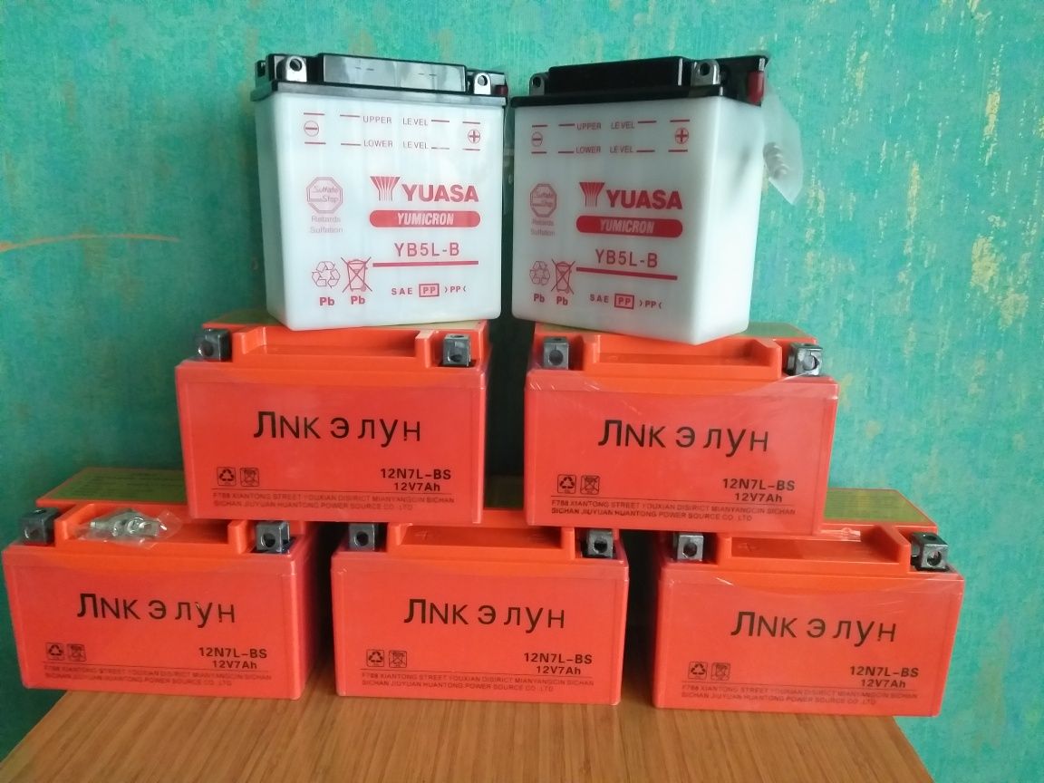Продаётся аккумулятор для мото скутера НОВЫЙ