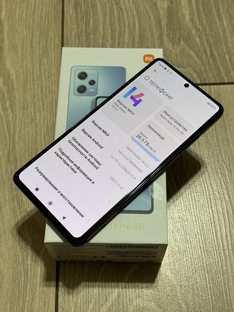 Redmi Note 12 Pro 5G 256 gb Ram 8+4 5G доставка есть