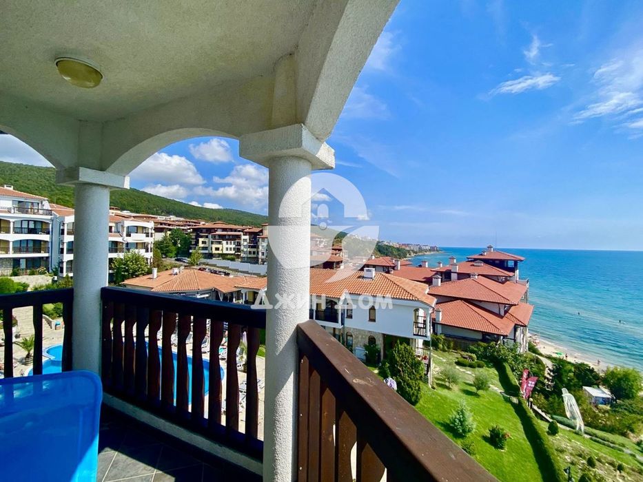 Тристаен апартамент с ПАНОРАМА МОРЕ в Сън Коуст Резорт, гр. Свети Влас