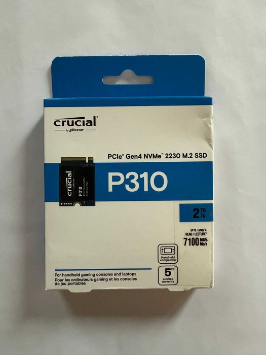 SSD Crucial P310 2TB PCIe Gen4 2230 NVMe M.2 ! SIGILAT + Garantie
