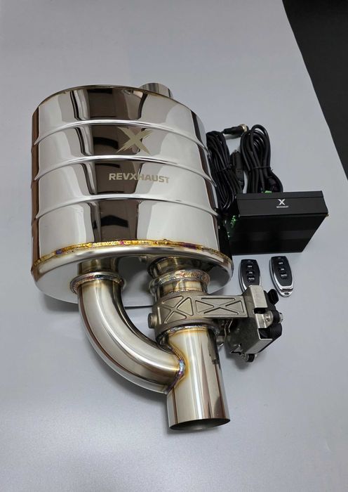 Revxhaust Tobă Sport cu Clapetă evacuare Electrică
