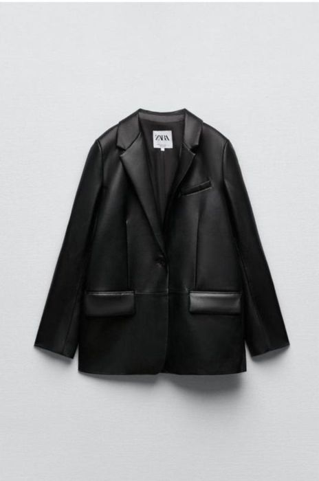 продам кожаный пиджак/блейзер