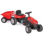 Tractoras cu pedale copii Tractoras cu remorca Copii 3-8 ani