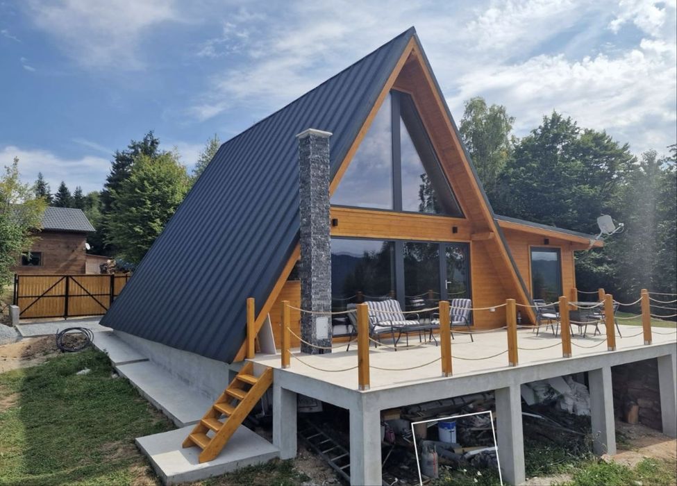 Cabana A-frame rustic