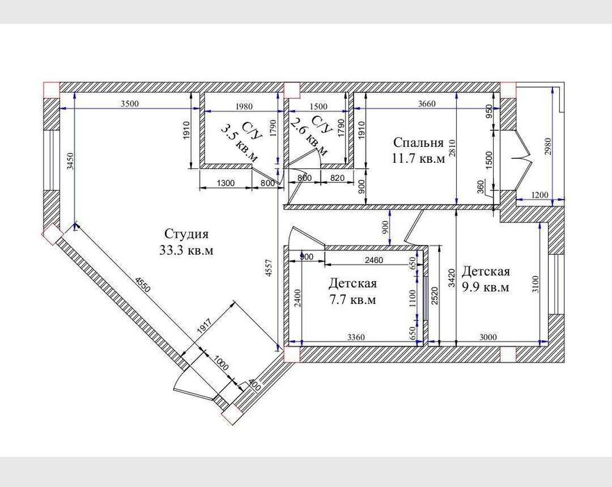 Sergeli Residence ориентир Мошина Бозор, кадастр есть 74м2 коробка