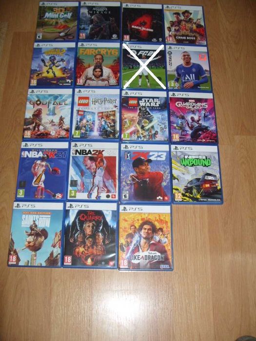 Игри за PlayStation 5, PS5 Част 1 - 30лв за брой