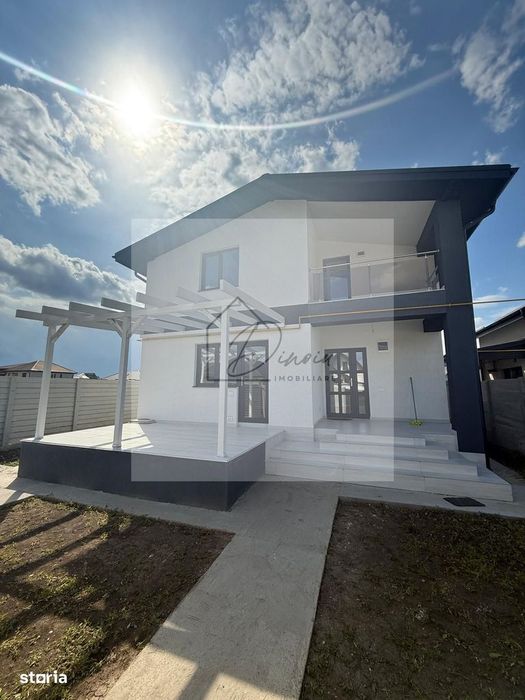 Vila 4 Camere Pantelimon Premium moderna luminoasa caramida  COM 0%