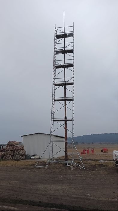 DE INCHIRIAT Schela Mobila  pe roti din otel zincat