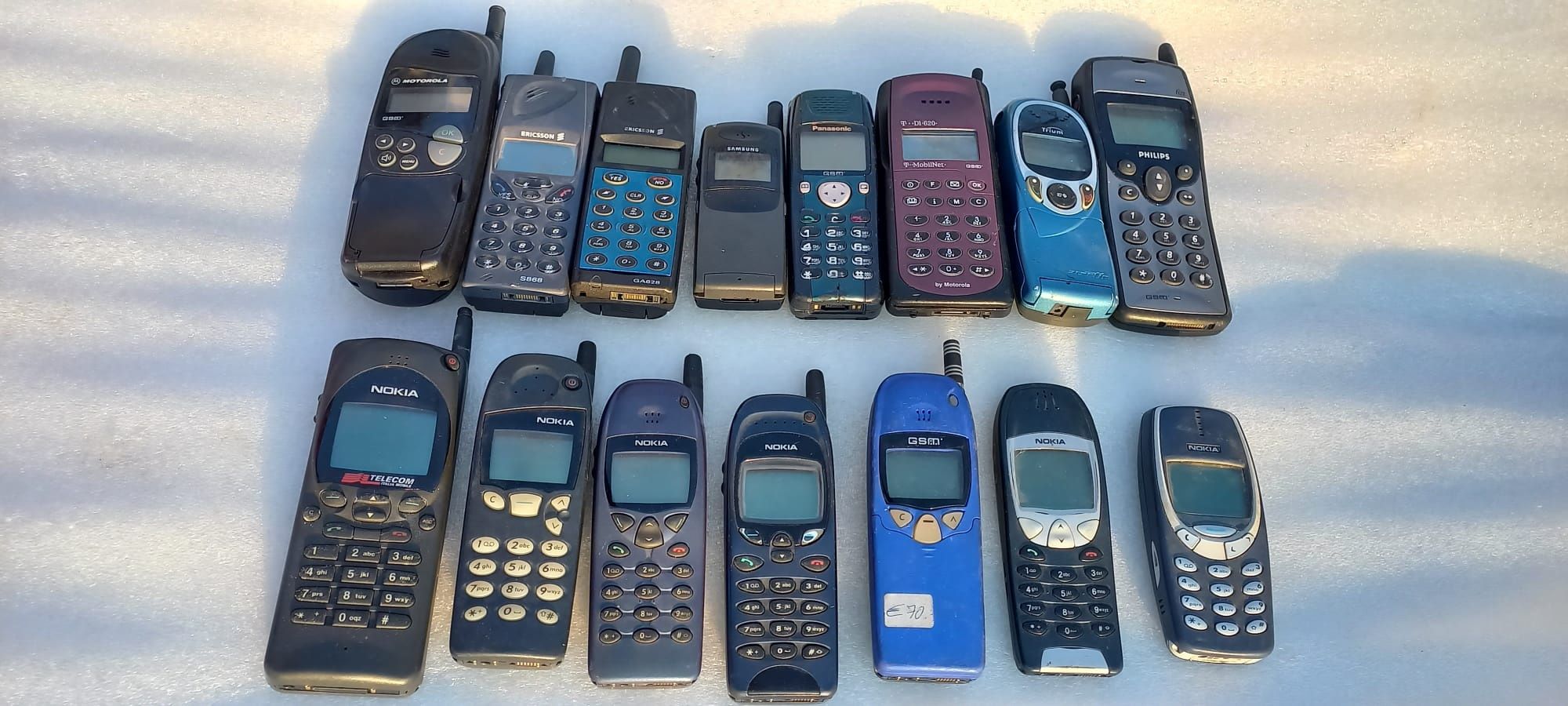 Telefoane mobile vechi de colectie GSM Nokia Philips Ericson Samsung