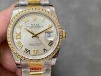 Дамски  Часовници Rolex Datejust 36mm диамантен безел