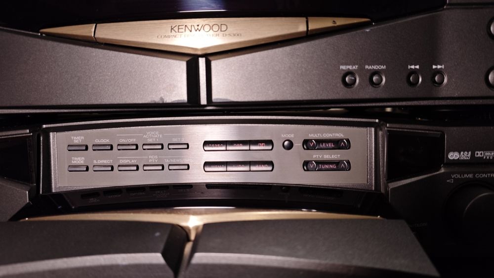 Linie audio Kenwood Casetofon Amplificator Cd player