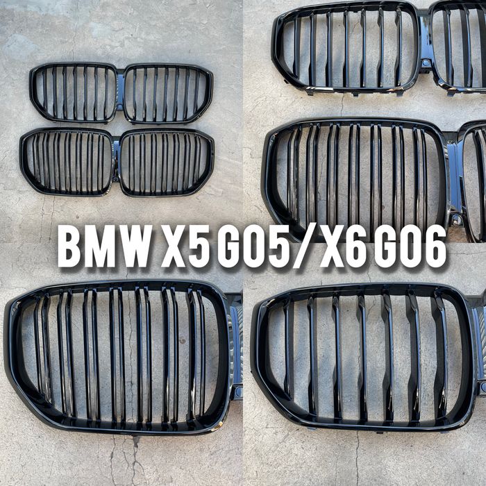 Решетка радиатора на BMW X5 G05 Г05/ X6 G06 Г05 ноздри на bmw Г05