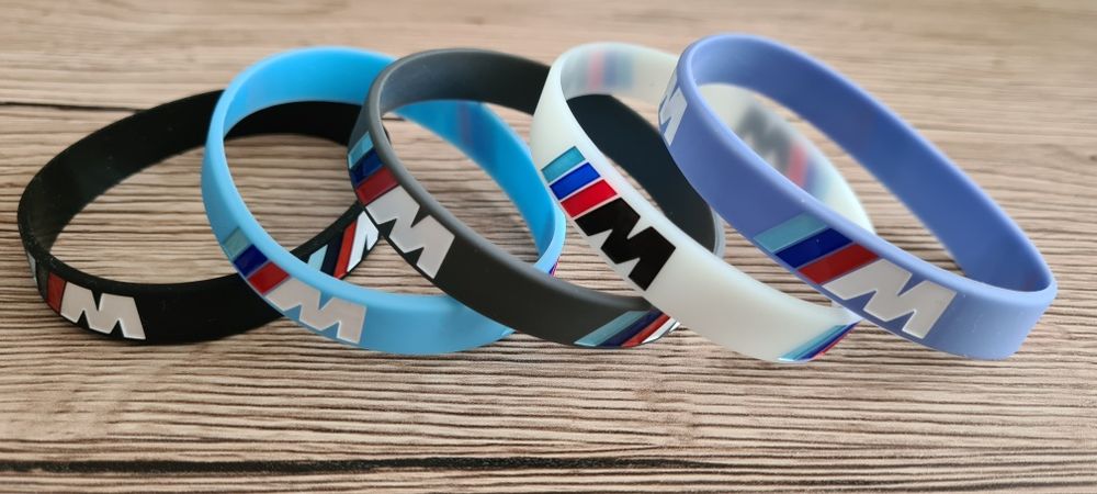 Brățară unisex din silicon BMW /// M