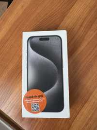 Iphone 15 Pro ,Titanium Black,128 Gb .Sigilat,Orange.Fara schimburi!