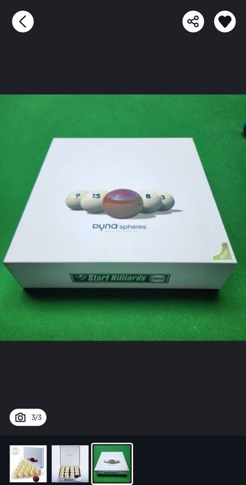 Billard shar  Start Billiards