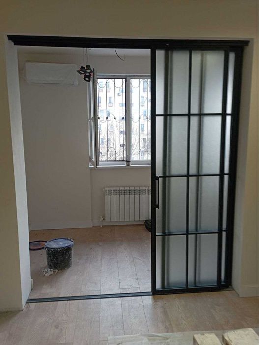 Двери и перегородки в стиле ЛОФТ в квартиру, офис, дом.