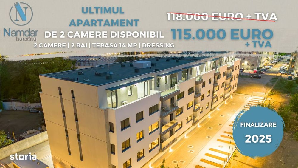 Apartament 2 Camere cu Terasa | Militari Metrou Pacii | AC BONUS