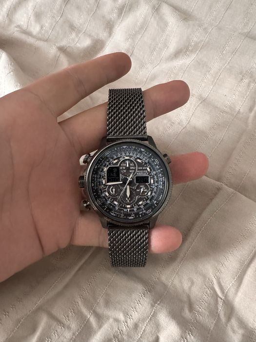 Ceas Citizen Navihawk Eco-Drive barbatesc 48mm