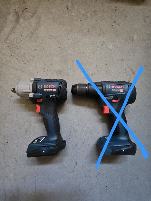 Pistol impact Bosch GDS 18V 450HC