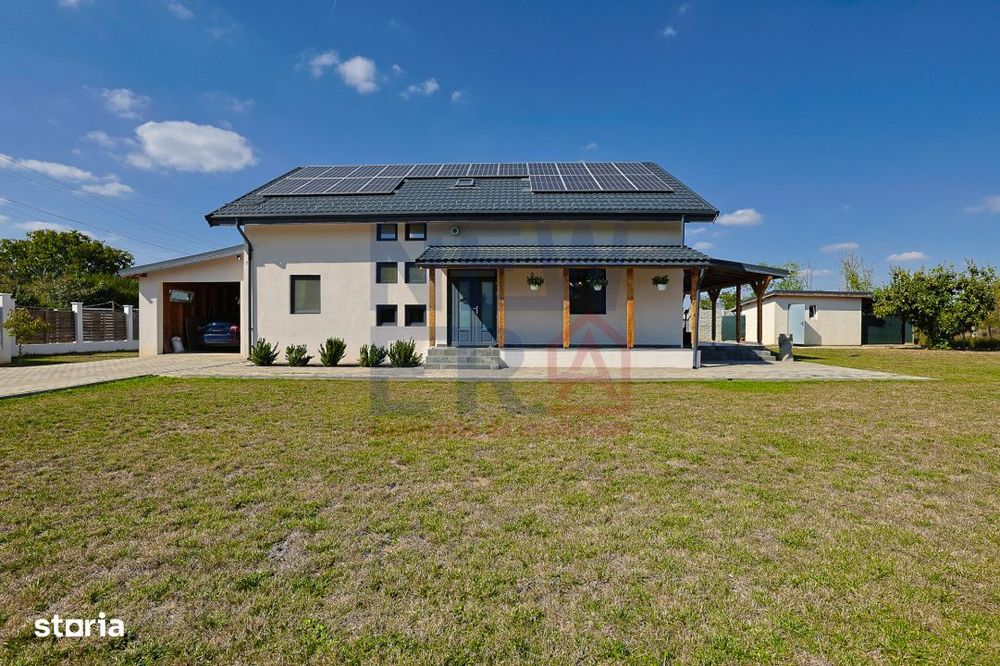 De vanzare vila moderna 5 camere, teren 1.100mp - Moara Vlasiei, Ilfov