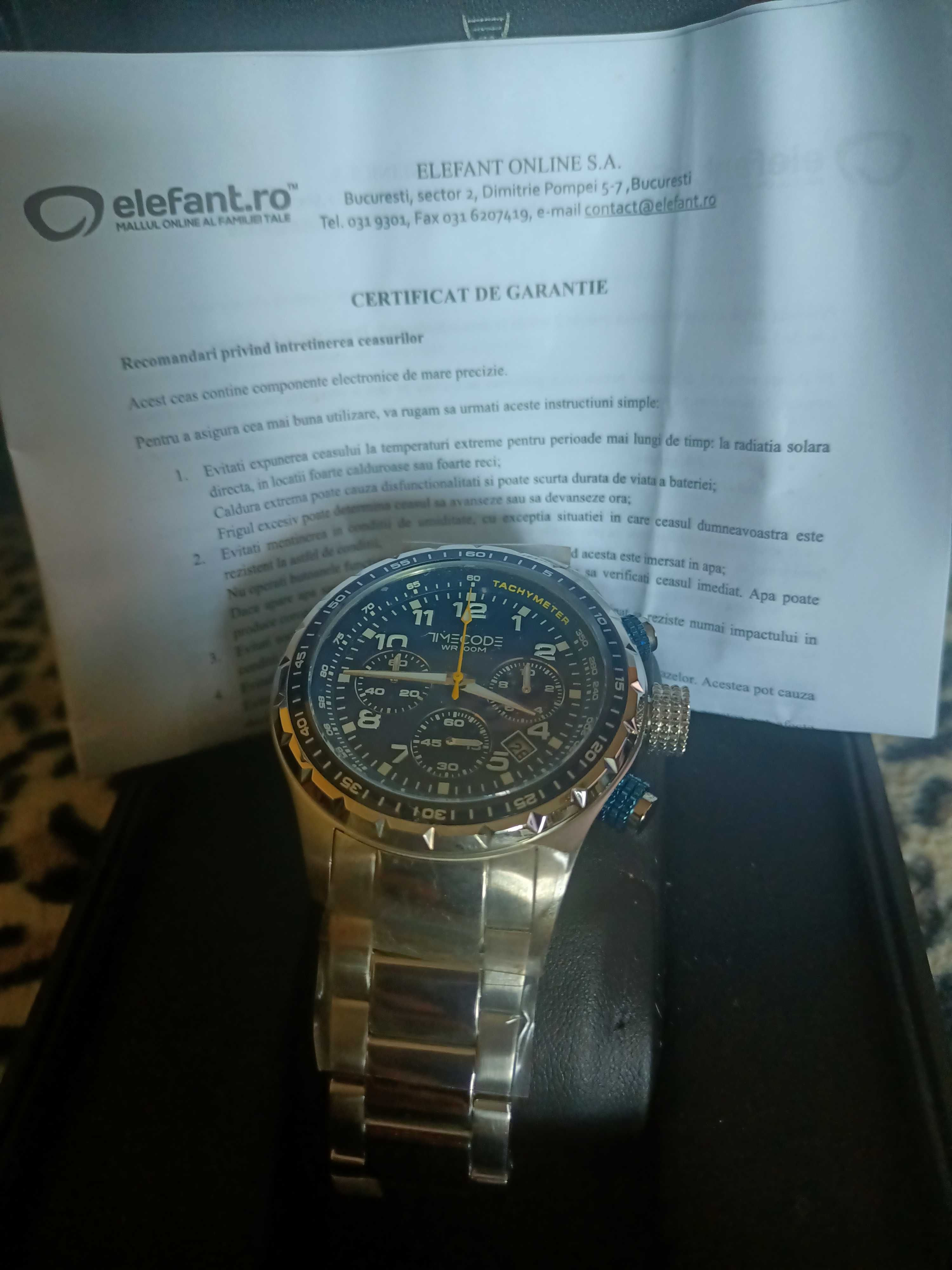 Ceas Chronograf  TIMECODE