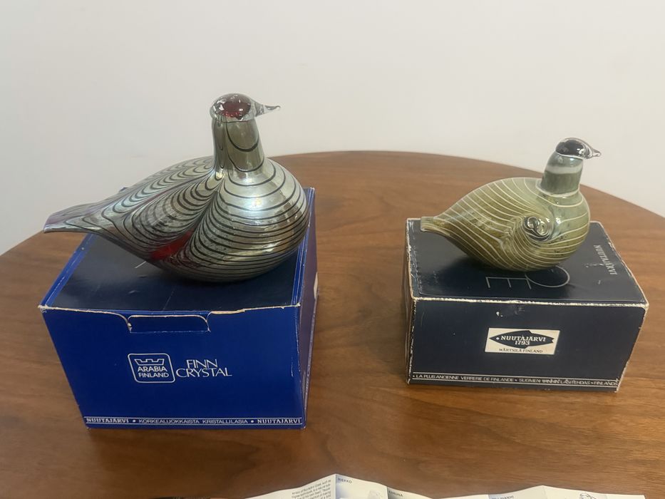 Pasăre de sticlă Oiva Toikka ZootysTreasures