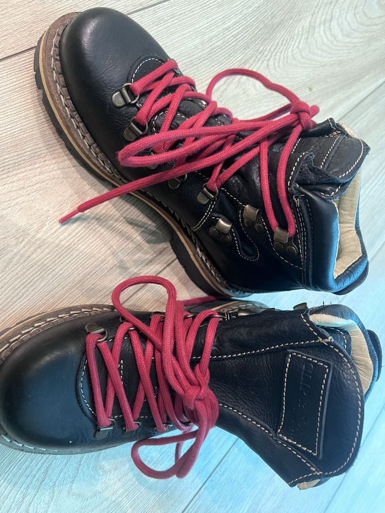 Clip & Rope leather boots unisex
